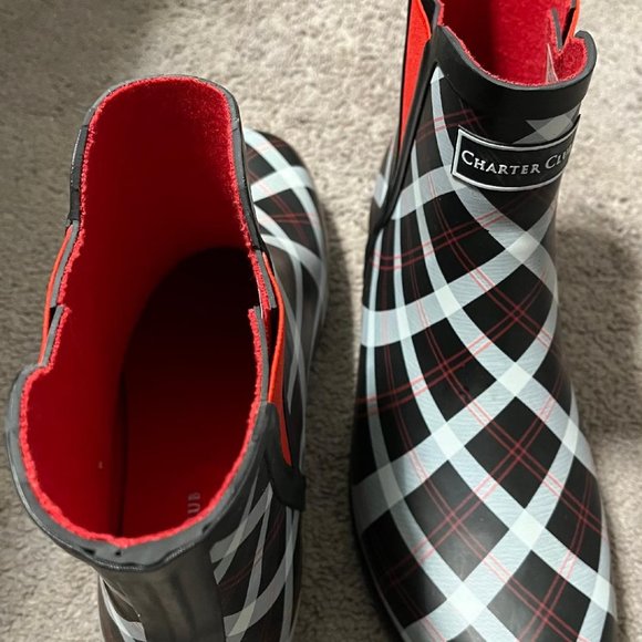 Charter Club Sz.11M Cloudburst Black Boot - Picture 2 of 6